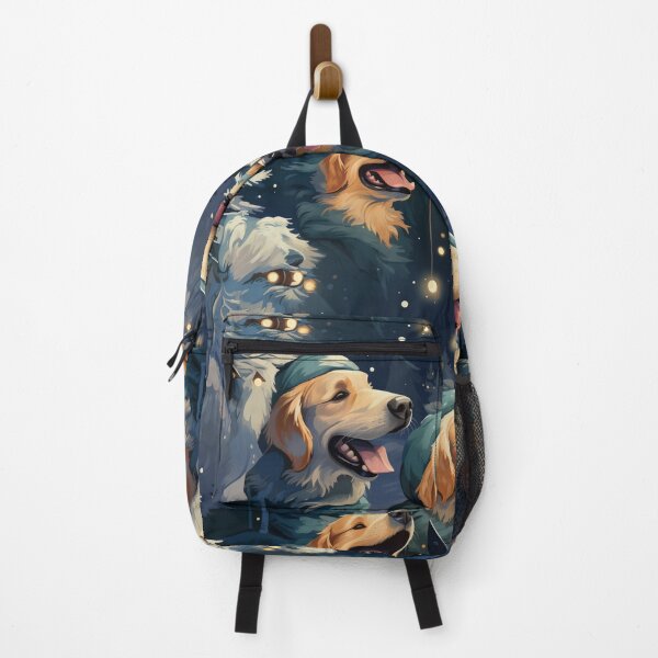 Item preview, Golden Retriever Carolers designed and sold by ShiningInDark.