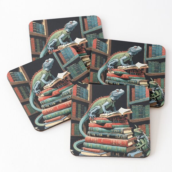 Item preview, The Great Lizard Librarian designed and sold by Waldo1090.