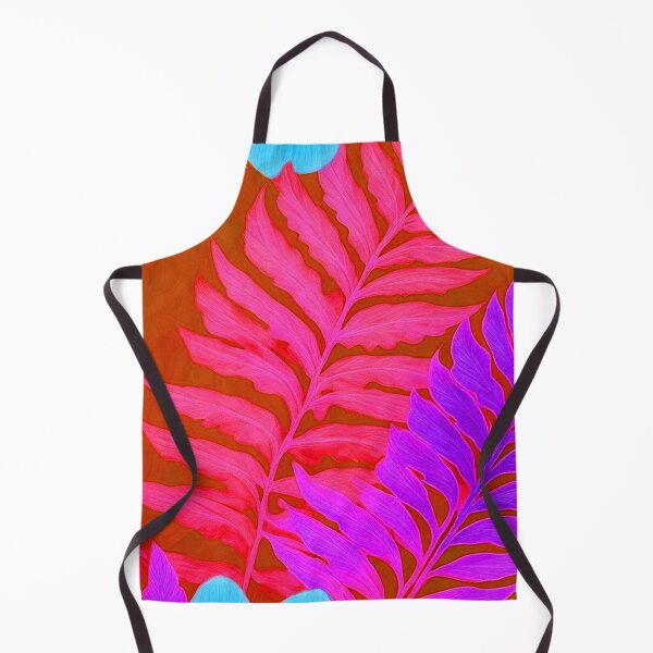 Item preview, Vibrant Autumn Colors - Tropical Fern Leaves Pattern Décor designed and sold by SassyArtistry.