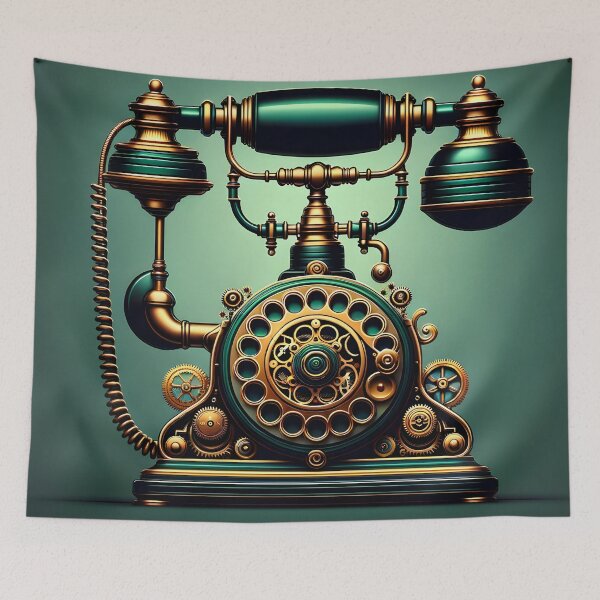 Item preview, Steampunk Telephone designed and sold by the-lamplighter.