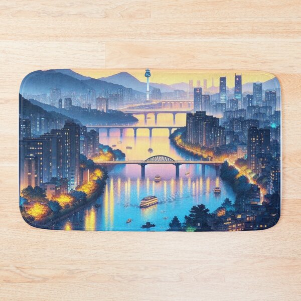 Item preview, Han River in Seoul. designed and sold by growing-mom.