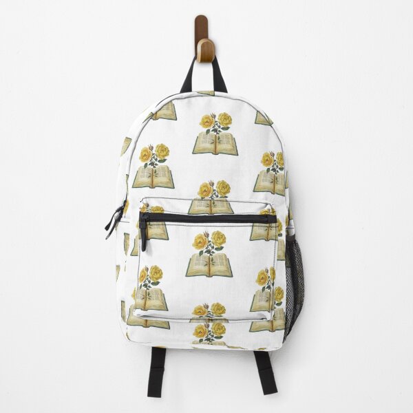 Item preview, Flowers Growing From Book | Two Yellow Beautiful Roses designed and sold by CircinusStore.