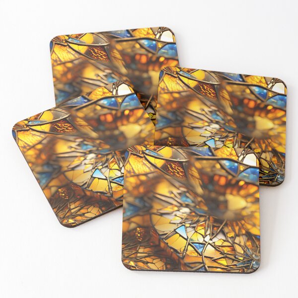 Item preview, Sunlit Solar Path: Celestial Stained Glass Masterwork designed and sold by polonuim210.