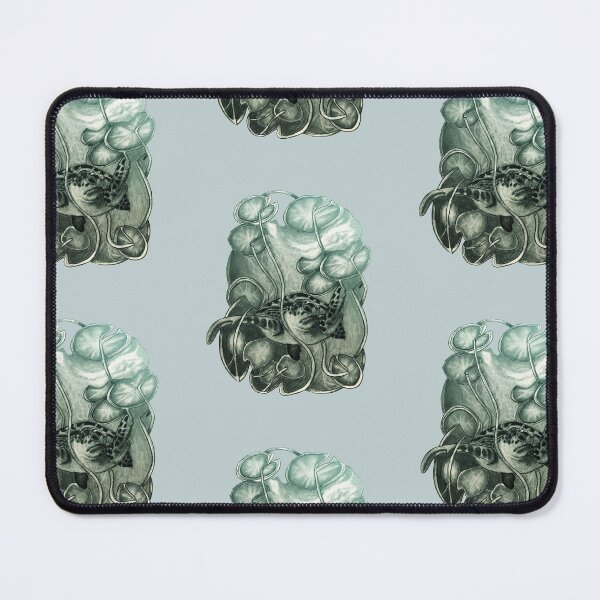 Item preview, Swimming turtle with water plants designed and sold by KnowingWonder.