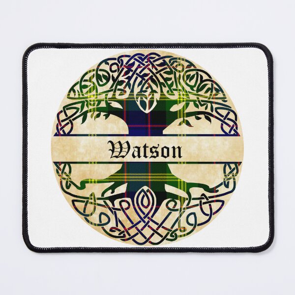 Item preview, Watson Tree of Life Clan Scottish Surname tartan designed and sold by BagTown Clans.