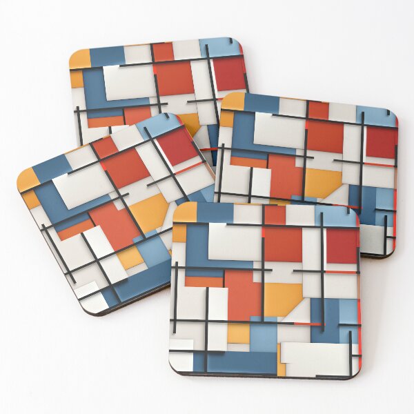 Item preview, Minimalist Geometry: Bold Lines and Dual-Tone Angles designed and sold by polonuim210.