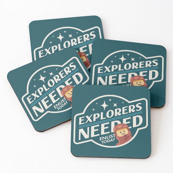 Item preview, Explorers Needed Red designed and sold by adorabowldesign.