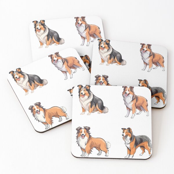 Item preview, Cute Collie Dogs designed and sold by TheAnimalZ00.