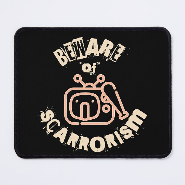Item preview, Beware of Scarrorism designed and sold by AychtuoImages.