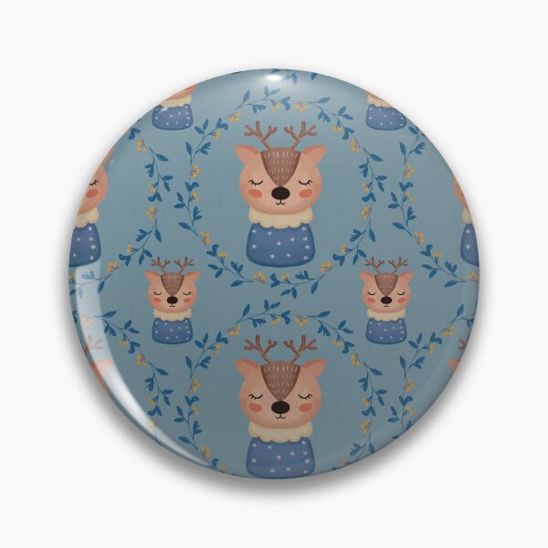 Item preview, Reindeer Wreath Christmas Pattern designed and sold by I Am Cuta.
