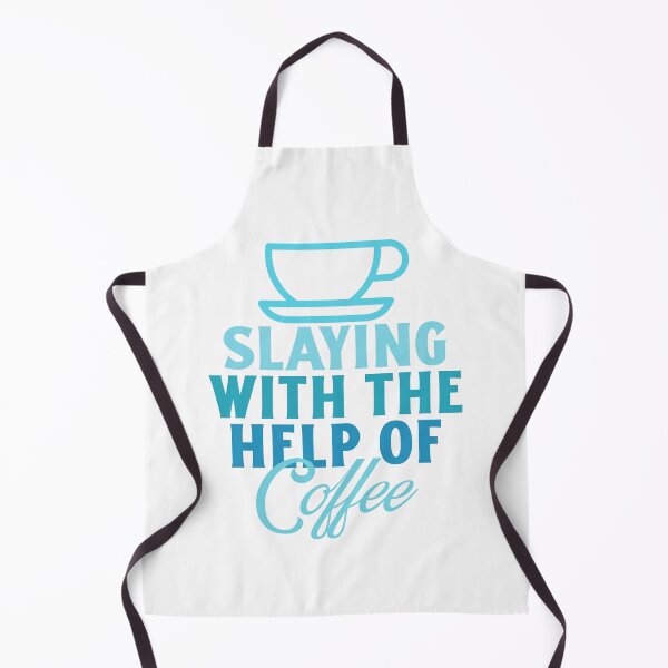 Item preview, Slaying with the help of coffee designed and sold by Whackadoodletee.