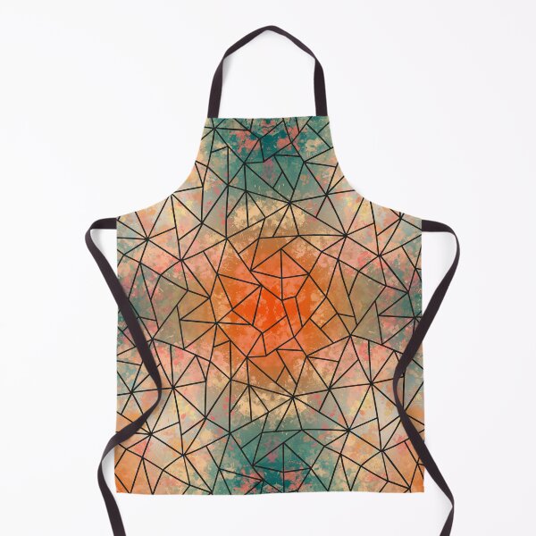 Item preview, Blue & Orange Geometric Pattern designed and sold by GaudyBass.