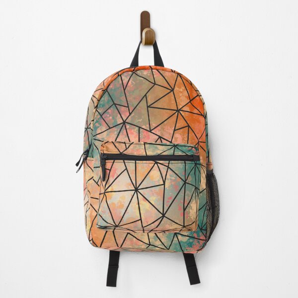 Item preview, Blue & Orange Geometric Pattern designed and sold by GaudyBass.