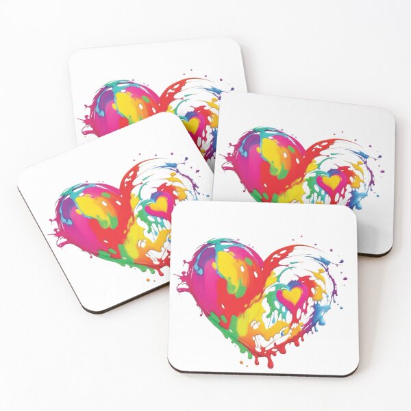 Item preview, Heart Brushstrokes designed and sold by lapizart.
