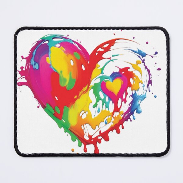 Item preview, Heart Brushstrokes designed and sold by lapizart.