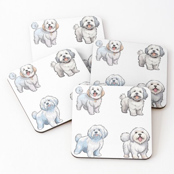 Item preview, Cute Coton de Tulear Dogs designed and sold by TheAnimalZ00.
