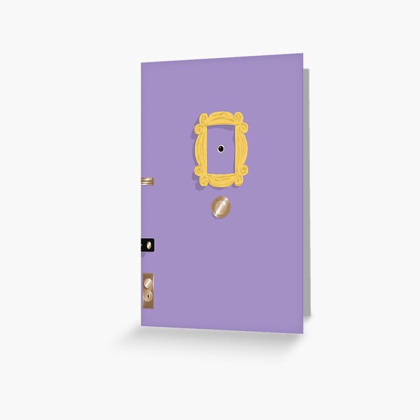 Apartment Door Greeting Card