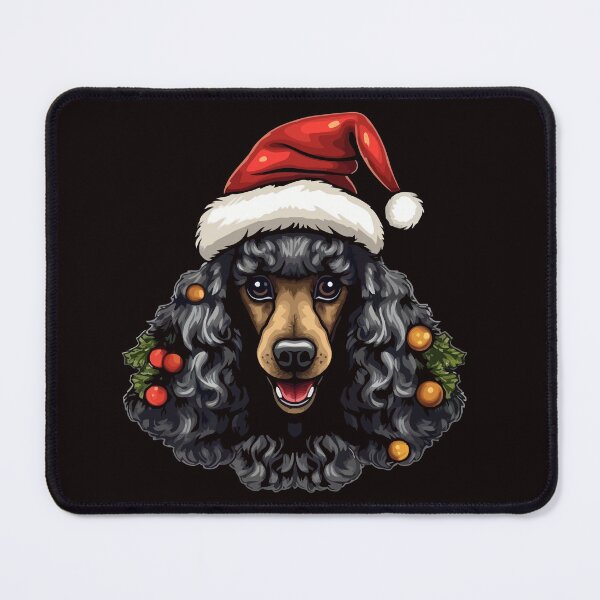 Item preview, Christmas Poodle designed and sold by creativellashop.