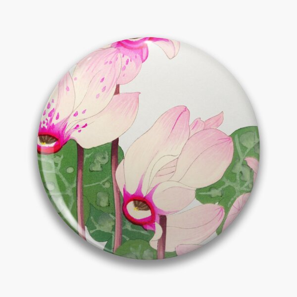 Item preview, Cyclamen designed and sold by VintageArtByIda.