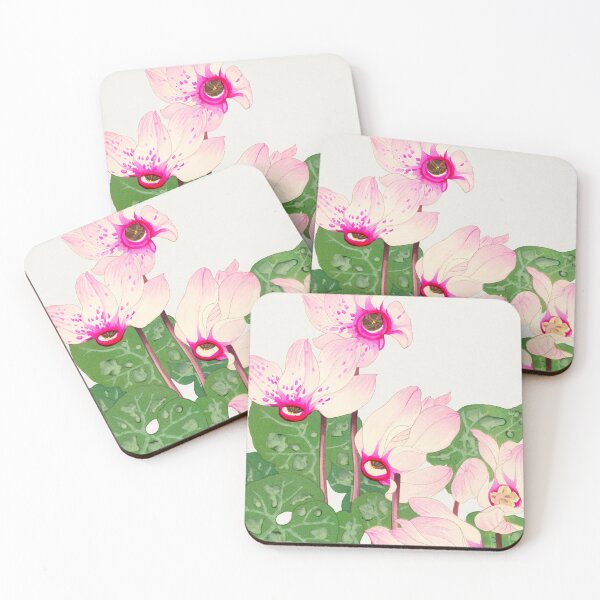 Item preview, Cyclamen designed and sold by VintageArtByIda.