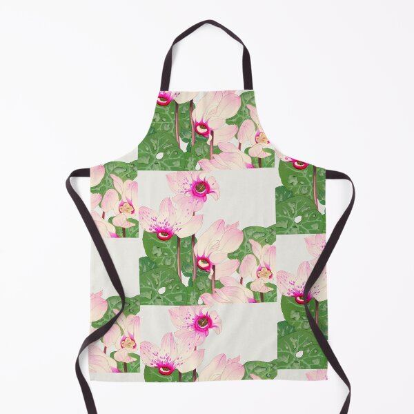 Item preview, Cyclamen designed and sold by VintageArtByIda.