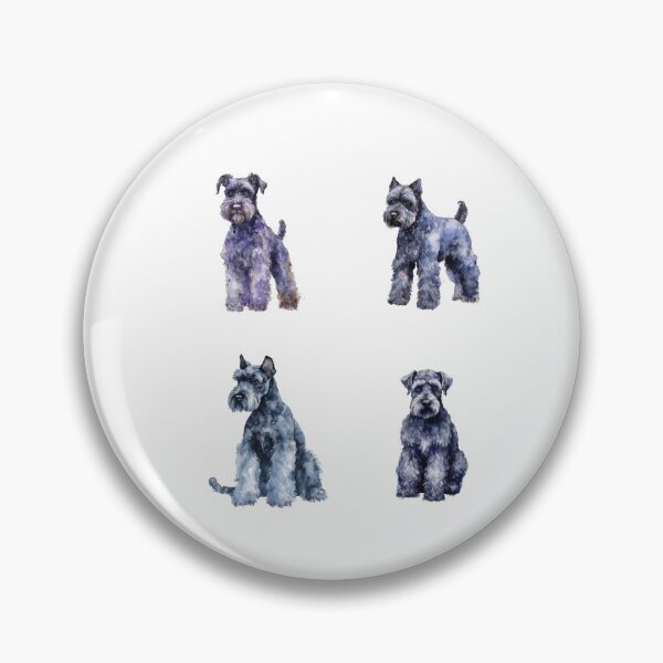 Item preview, Watercolor Kerry Blue Terrier Dogs designed and sold by TheAnimalZ00.