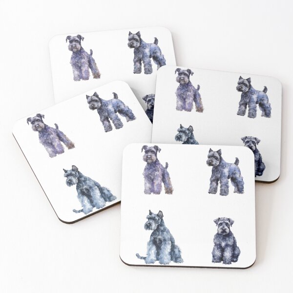Item preview, Watercolor Kerry Blue Terrier Dogs designed and sold by TheAnimalZ00.