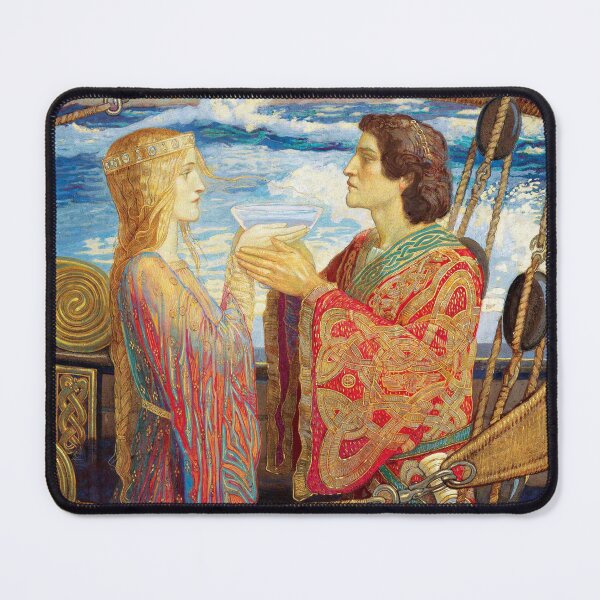 Item preview, Tristan and Isolde, c. 1912 by John Duncan designed and sold by Cat Lady Designs.