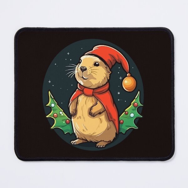 Item preview, Christmas Prairie Dog designed and sold by creativellashop.