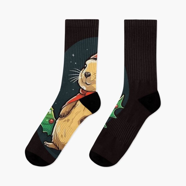 Item preview, Christmas Prairie Dog designed and sold by creativellashop.