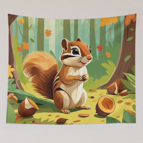 Artikelvorschau, Chipmunk-Kunstwerk entworfen und verkauft von WildlifeInc.