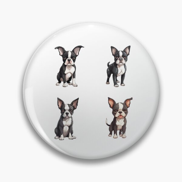 Item preview, Cute Boston Terrier Puppies designed and sold by TheAnimalZ00.