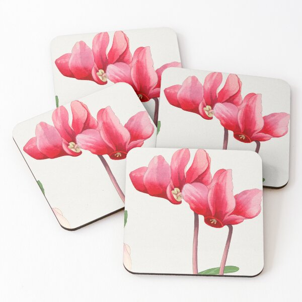 Item preview, Couple of Cyclamen designed and sold by VintageArtByIda.