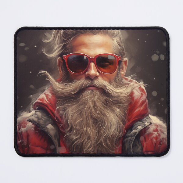 Item preview, Hipster Santa Look-Alike designed and sold by graphicsbylucym.