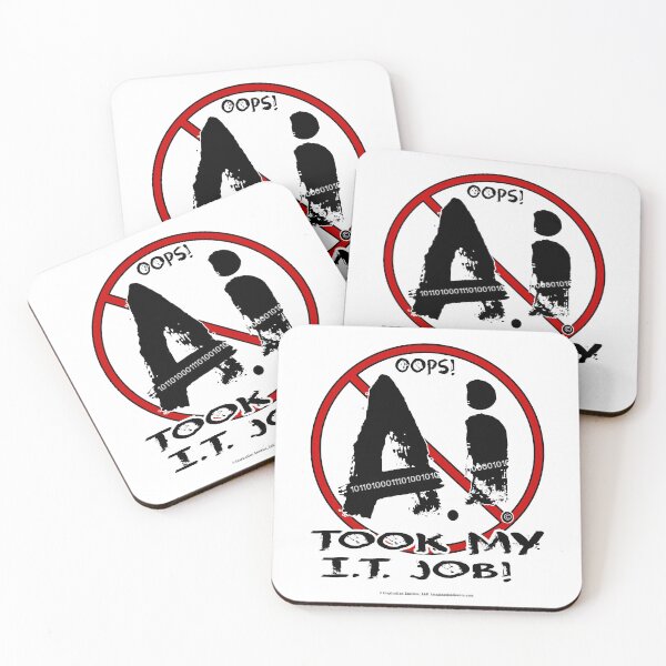Item preview, Oops! AI Took My IT Job!  -  For Light Backgrounds designed and sold by The Imagination Source™.