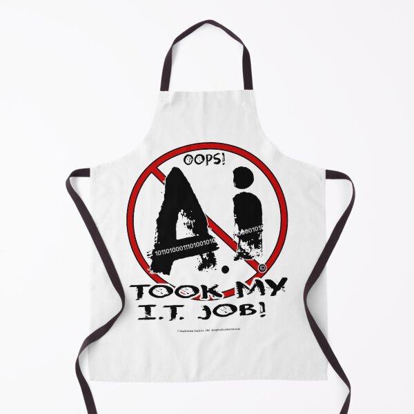 Item preview, Oops! AI Took My IT Job!  -  For Light Backgrounds designed and sold by The Imagination Source™.