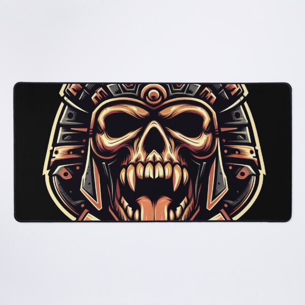 Item preview, Aztec Warrior Skull designed and sold by Mark Cannon.
