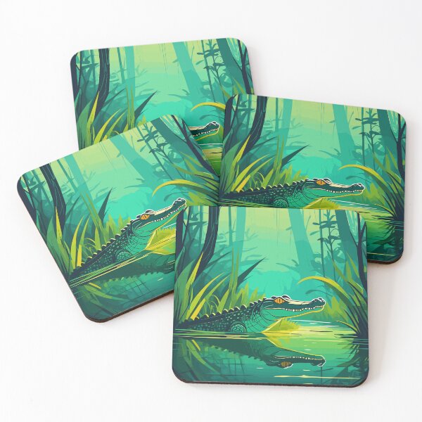 Item preview, Crocodile Artwork designed and sold by WildlifeInc.