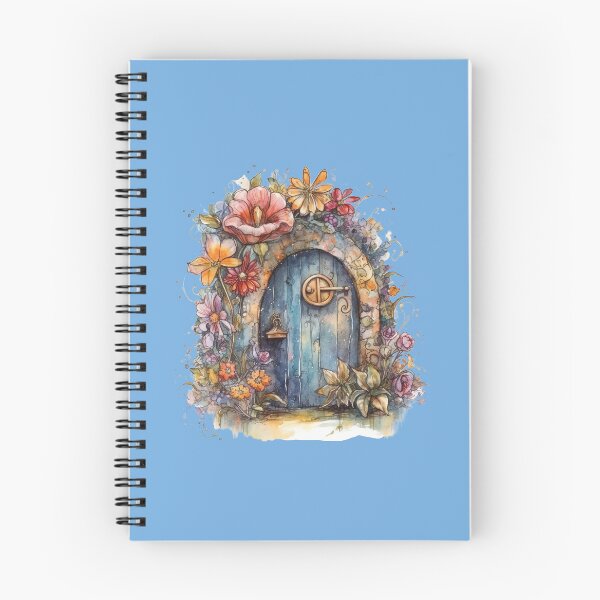 Item preview, Fairy Door With Flowers designed and sold by FlutterbyFairy.