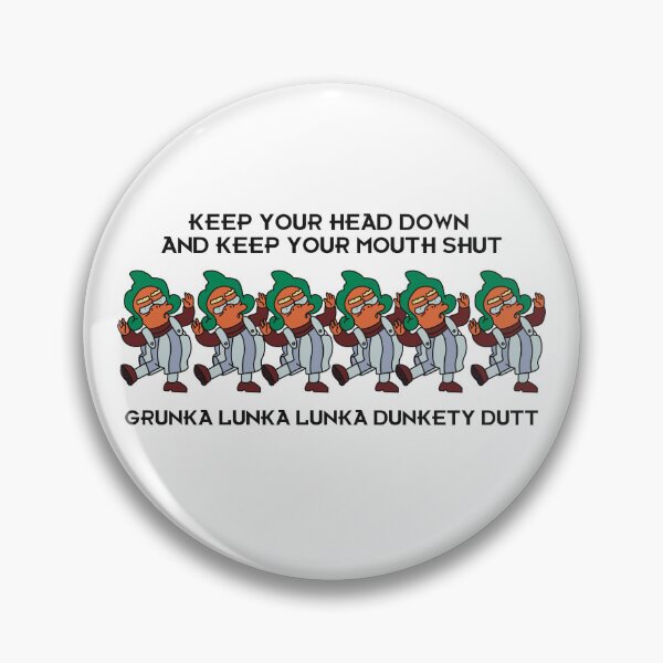 Item preview, Keep Your Head Down, Keep Your Mouth Shut designed and sold by B-and-E.