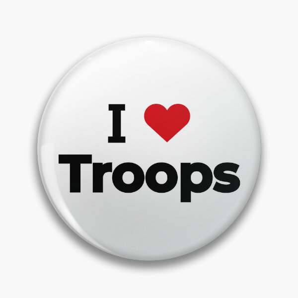 Item preview, I love Troops designed and sold by Moyanana.