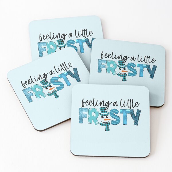 Item preview, Feeling A Little Frosty Snowman Winter designed and sold by ArtMeetsPizza.