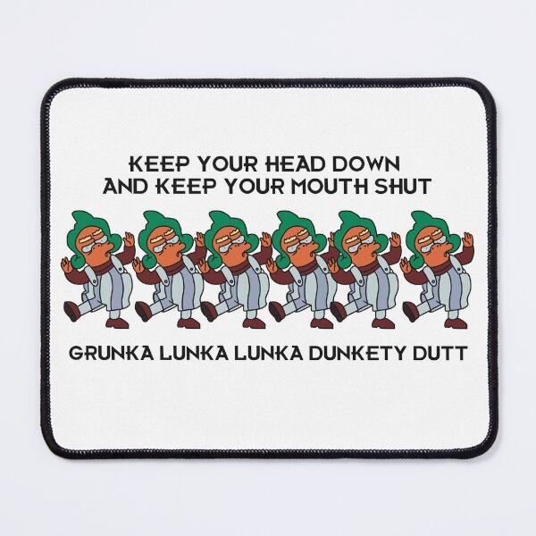 Item preview, Keep Your Head Down, Keep Your Mouth Shut designed and sold by B-and-E.