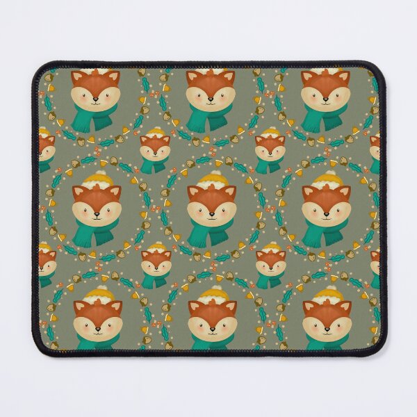 Item preview, Merry Foxmas Wreath Pattern designed and sold by I Am Cuta.