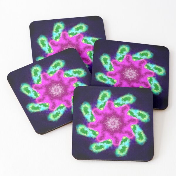 Item preview, The Shiny Lime and Pink Bloom designed and sold by haystackhouse.