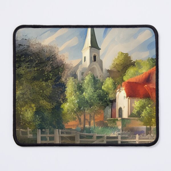 Item preview, The Steeple In The Village designed and sold by Paw's Arts.