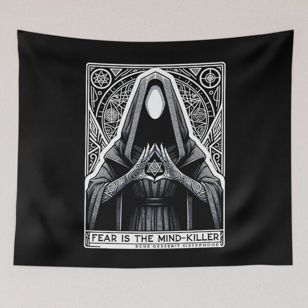 Item preview, Fear is the Mind-Killer: The Bene Gesserit Mantra designed and sold by jgvisualarts.
