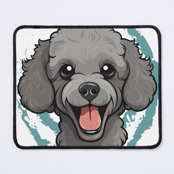 Item preview, Poodle - Gray designed and sold by wotsthis.