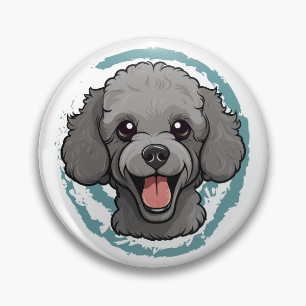 Item preview, Poodle - Gray designed and sold by wotsthis.