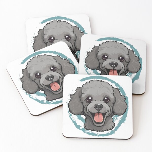 Item preview, Poodle - Gray designed and sold by wotsthis.